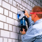 Штробление стены в кирпиче или пеноблоке шириной от 250 до 500 мм