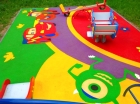 Бесшовные покрытия для детских площадок