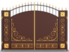 Кованые ворота «КВ 086» 