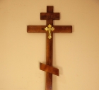 Намогильные деревянные кресты