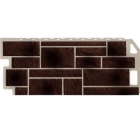 Фасадная панель  Натур FineBer коричневый