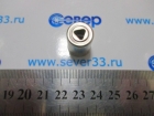 Колпачок от магнетрона к СВЧ 15mm круг. (треуг.отверстие)