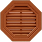 Вентиляционная решетка 550 мм коричневая