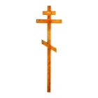 Могильный крест «Стандарт» светлый
