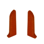 Заглушка торцевая для напольного плинтуса Орех миланский (левая,правая)