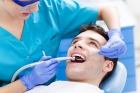 Восстановление зуба (стекловолоконный штифт)