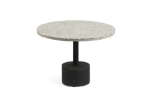 Приставной столик искусственный камень круглый 40 диаметром