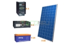 Гибридная солнечная электростанция (105 кВт*ч в сутки HYBRID PRO GEL)