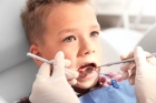 Лечение пульпита постоянного зуба (2 канала) + полная реставрация