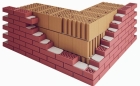 Кладка перегородок из керамических блоков
