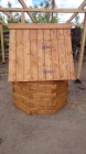 Домик для колодца из дерева