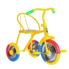 Трехколесный велосипед Озорной ветерок с цветными пластиковыми колесами микс GV-B3-2MX