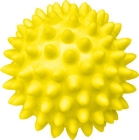 Мяч мягкий массажный ЕЖИК 6,5 см желтый МалышОК Альпина Пласт