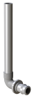 Трубка приборная Г-образная ПЕКС 20 (2.0) х 15 - L300