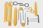 Съемники для обивки 12 предметов желтый