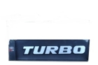 Шильдик "TURBO" 3D металлизированный
