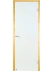 Дверь Harvia для хамама, 9×21, осина/прозрачное стекло