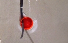 Устройство базы под электроточку в кирпиче или пеноблоке  (протяжка кабеля, штроба, корновка подрозетника)