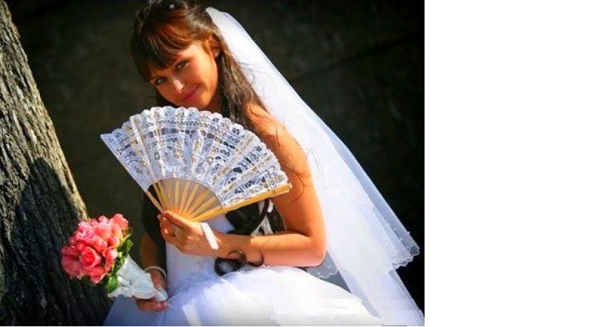 Сократи свадебные расходы! Прокат наборов: зонт + веер, губки + бант-галстук со скидкой 70% от салона «Пора По Парам».