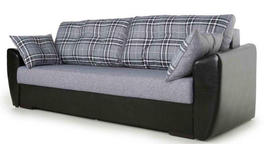 Располагайтесь поудобнее! Комфортабельный диван-еврокнижка «Амстердам» со скидкой 50% от мебельной фабрики «Маркиз».