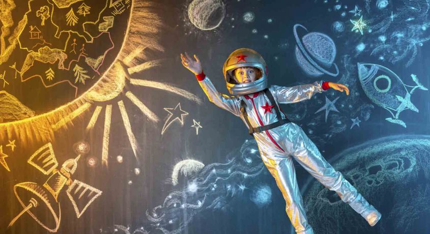 Галактическое путешествие! Скидка 50% на интерактивное мероприятие «Звёздные путешественники» от компании 'Квестшоп' для детей, детских садов и школ