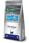 Сухой корм для кошек при пищевой аллергии при пищевой аллергии Farmina N&D Vet Life ULTRAHYPO