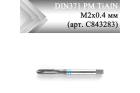 Метчик машинный с подточкой CLEVELAND DIN371 PM TiAlN М2x0,4 мм (арт. C843283)