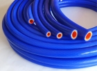 Шланг для охлаждающей жидкости силиконовый D28мм, стенка 4мм  (армир.) синий Technik