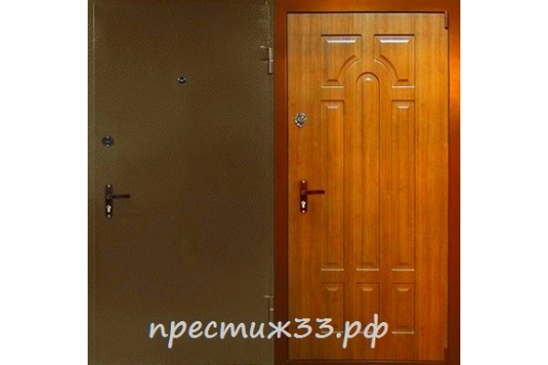 Дверь №11 Молотковая эмаль+МДФ ПВХ
