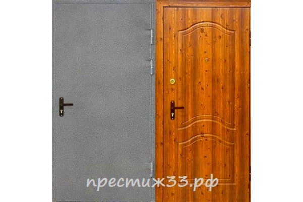 Дверь №12 Молотковая эмаль+МДФ ПВХ