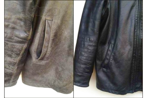 Окраска куртки (до 90 см) цвет черный, коричневый