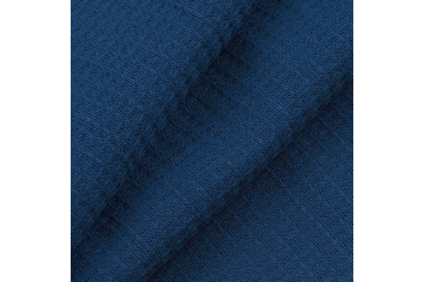 Вафельное полотно (цвет синий)