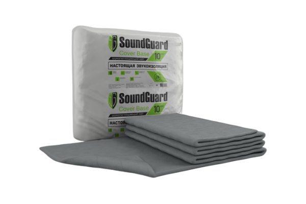 Звукоизоляционный мат SoundGuard Cover Base 10 мм
