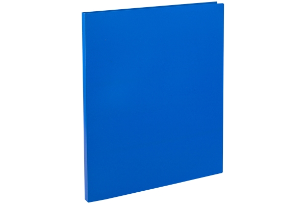 Папка с зажимом OfficeSpace, 14мм, 450мкм, синяя
