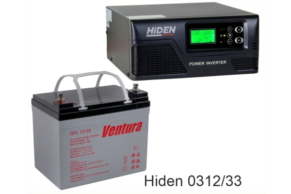 ИБП Hiden Control HPS20-0312 + Ventura GPL 12-33