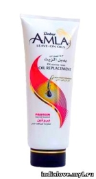 Крем-масло для секущихся и ослабленных волос Dabur amla protein 200мл