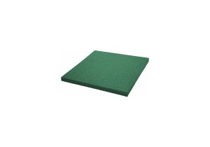 Зелёная резиновая плитка