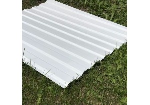 Профнастил пластиковый белый 1,5м х 0,9м