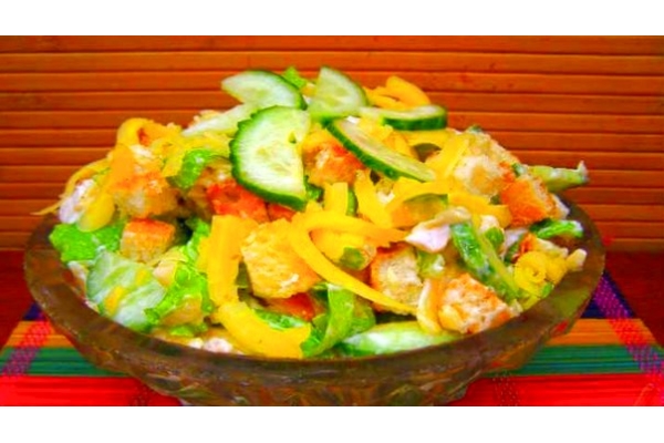 Салат «Свежие овощи»