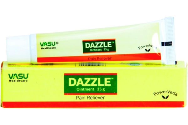 Дазел мазь (Vasu Dazzle Pian Reliever ointment).