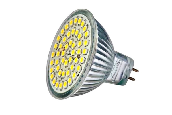 Лампа светодиодная LED 5вт 230в G5.3 белый, теплый