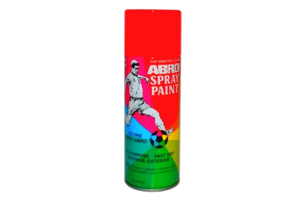 ABRO краска аэрозольная флуоресцентная