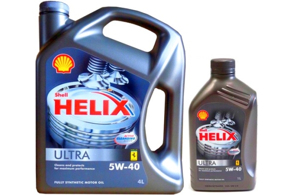 Масло моторное SHELL Helix Ultra 5w40 синт.