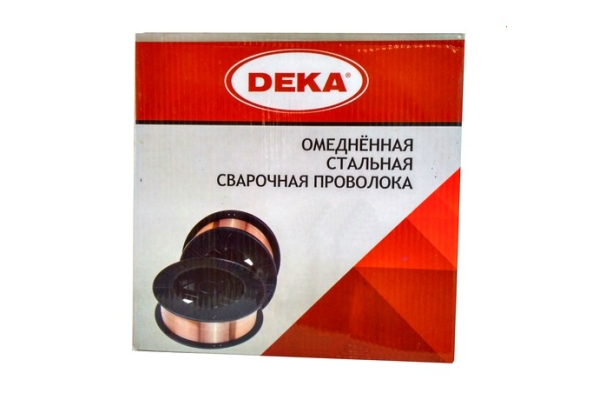 Проволока DEKA ER70S-6 1,0 мм по 5 кг в катушке