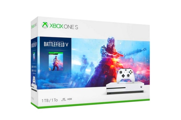 Xbox One S (1 TB) + Battlefield 5 (Новая/2 года гарантии)