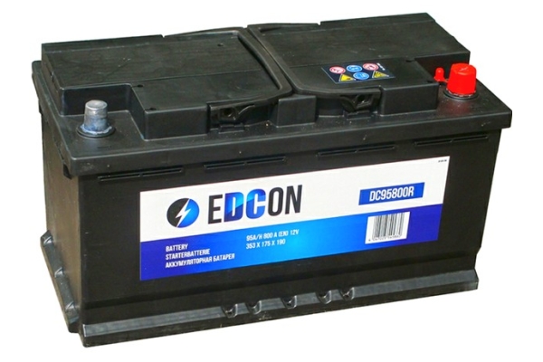 Аккумулятор EDCON 100Ah 830A