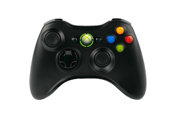Беспроводной геймпад Microsoft Xbox 360 Wireless Controller, оригинал (б/у)
