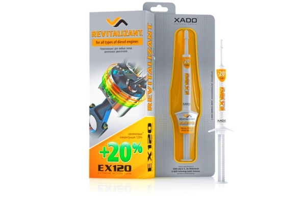 XADO ревитализант EX120 для дизельных двигателей (шприц)