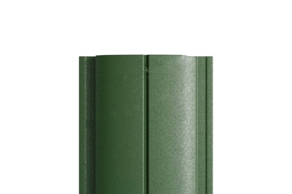 Штакетник металлический МП ELLIPSE-T 19х126 (Бутылочно-зеленый)