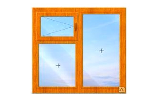 Деревянное окно класса «Эконом» Тип 8
